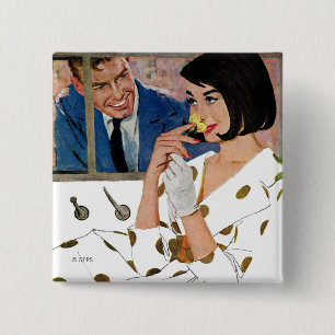 Macaron Carré 5 Cm Le Rose d'or