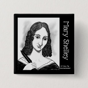 Macaron Carré 5 Cm Le Sang Sur La Lune  Mary Shelley