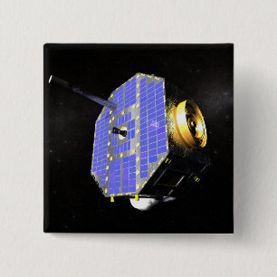 Macaron Carré 5 Cm Le satellite Interstellar Boundary Explorer