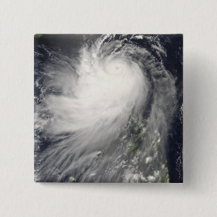 Macaron Carré 5 Cm Le typhon Nuri au-dessus des îles Philippines
