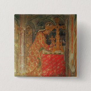 Macaron Carré 5 Cm L'empereur romain saint Charles IV