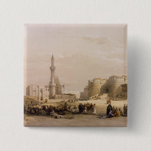 Macaron Carré 5 Cm L'entrée à la citadelle du Caire