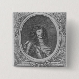 Macaron Carré 5 Cm Leopold I, empereur romain saint