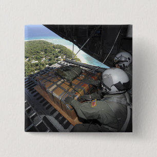 Macaron Carré 5 Cm Les aviateurs éliminent une palette des