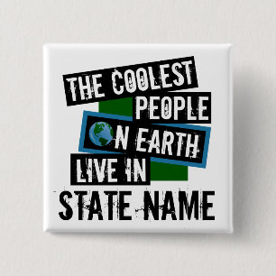 Macaron Carré 5 Cm Les gens les plus froids sur Terre vivent dans vot