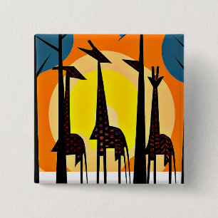 Macaron Carré 5 Cm Les Giraffes alternatives