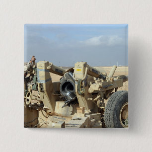 Macaron Carré 5 Cm Les marines des USA disposent à mettre le feu à un