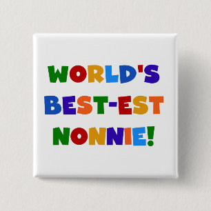 Macaron Carré 5 Cm Les meilleurs cadeaux de couleur vive Nonnie du mo