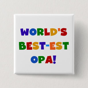 Macaron Carré 5 Cm Les meilleurs cadeaux Opa Bright Colors du monde