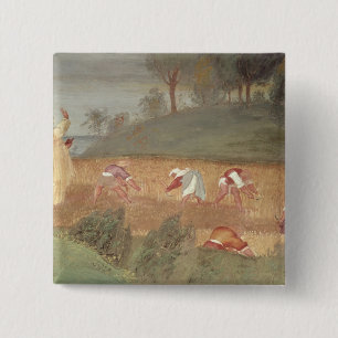 Macaron Carré 5 Cm Les miracles de St Clare d'Assisi