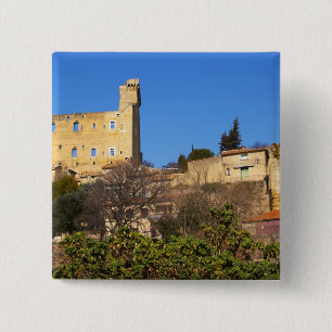 Macaron Carré 5 Cm Les ruines du château d'été du Pape en