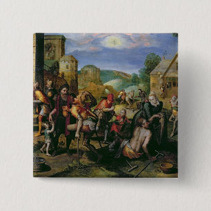 Macaron Carré 5 Cm Les travaux de la pitié