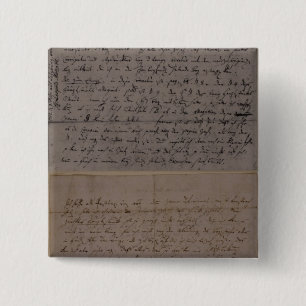 Macaron Carré 5 Cm Lettre de Leopold Mozart