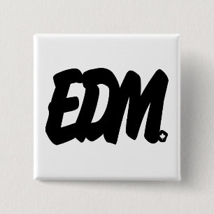 Macaron Carré 5 Cm Lettres d'EDM