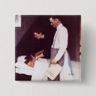 Macaron Carré 5 Cm Liberté de la peur