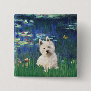 Macaron Carré 5 Cm Lilies 5 - Westie 1