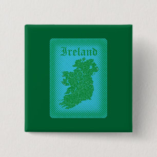 Macaron Carré 5 Cm L'Irlande