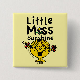 Macaron Carré 5 Cm Little Miss Miss Sunshine Laughn