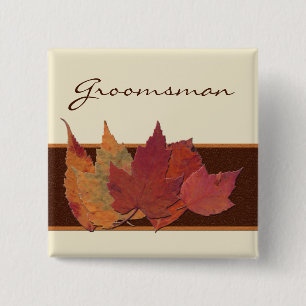 Macaron Carré 5 Cm L'ivoire orange Brown sec part du Pin de noce