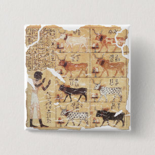 Macaron Carré 5 Cm Livre des Morts-Maiherperi-1479bc