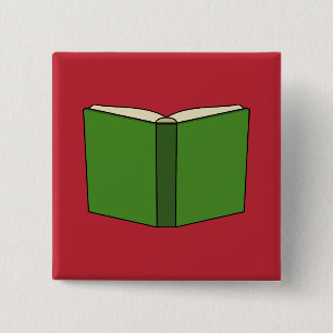 Macaron Carré 5 Cm Livre vert de dessin