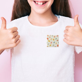 Macaron Carré 5 Cm Livres Cute Kawaii