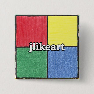 Macaron Carré 5 Cm logo jlikeart