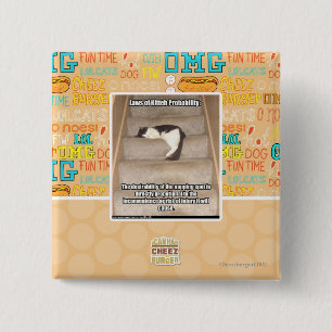 Macaron Carré 5 Cm Lois de la probabilité de Kitteh