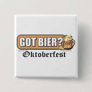 Macaron Carré 5 Cm L'Oktoberfest a eu Bier ?