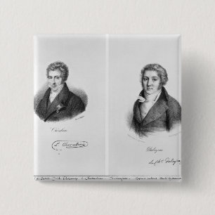 Macaron Carré 5 Cm Luigi Cherubini et Nicolas Marie Dalayrac