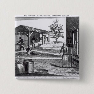 Macaron Carré 5 Cm L'usine de tabac dans différentes branches