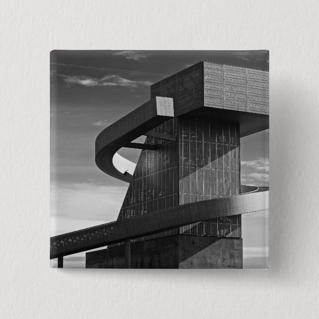 Macaron Carré 5 Cm Lycée central, 2017 (Devant)