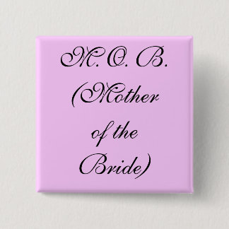 Macaron Carré 5 Cm M.O.B. Bouton