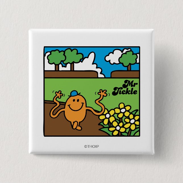 Macaron Carré 5 Cm M. Tickle | Amusement extérieur (Devant)