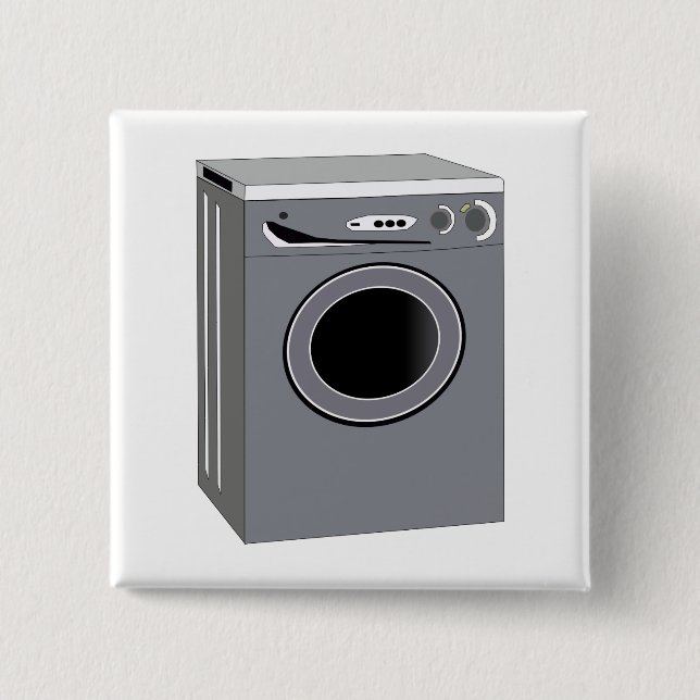 Macaron Carré 5 Cm Machine à laver (Devant)