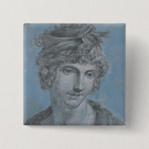 Macaron Carré 5 Cm Madame Aubry Olympia des gouges, 1784