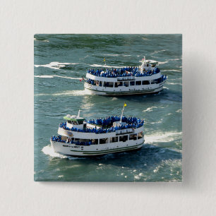 Macaron Carré 5 Cm Maid of the Mist Boat : Chutes Niagara