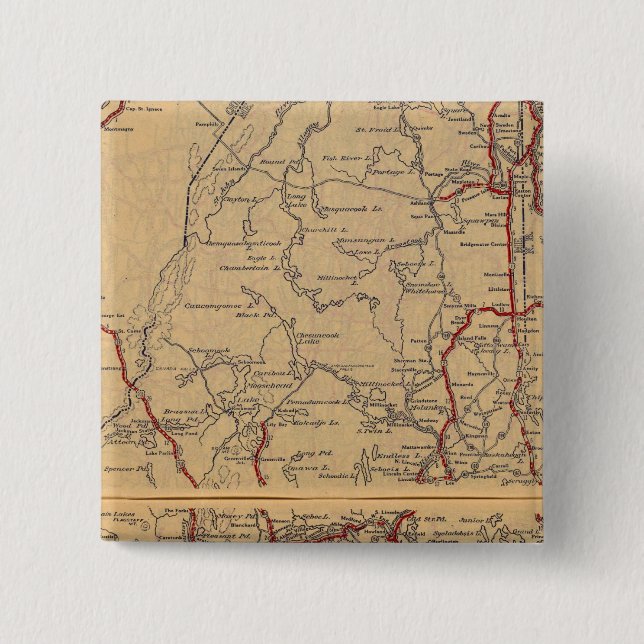 Macaron Carré 5 Cm Maine 6 (Devant)