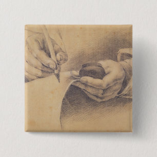 Macaron Carré 5 Cm Mains de dessin, 1798