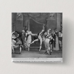 Macaron Carré 5 Cm Manie de danse, 1809