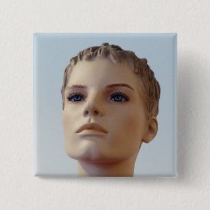 Macaron Carré 5 Cm Mannequin - Bouton Carré