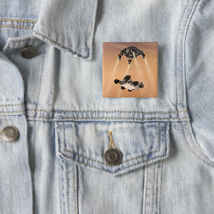 Macaron Carré 5 Cm Manoeuvre de Sky Crane pendant la descente Mars de