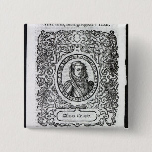 Macaron Carré 5 Cm Margaret de Parme, gouverneur de Pays-Bas
