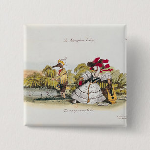 Macaron Carré 5 Cm Mariage par le livre