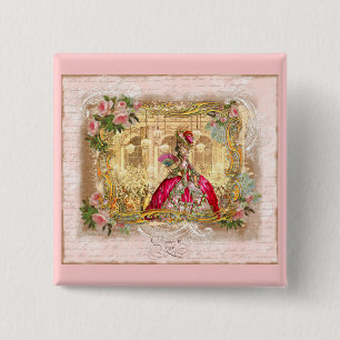 Macaron Carré 5 Cm Marie Antoinette Versailles