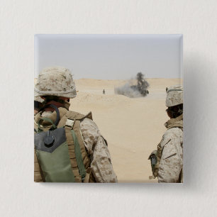 Macaron Carré 5 Cm Marines et marins