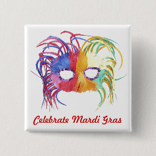 Macaron Carré 5 Cm Masque perlé -