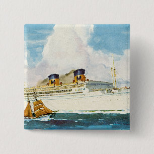 Macaron Carré 5 Cm Matson Liner à Hawaii