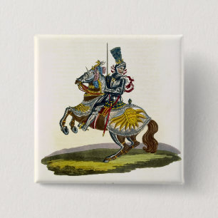 Macaron Carré 5 Cm Maximilian I, roi de l'Allemagne et de l'Emper
