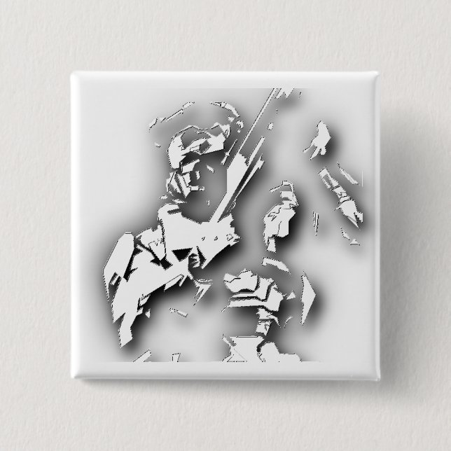 MACARON CARRÉ 5 CM MC (Devant)